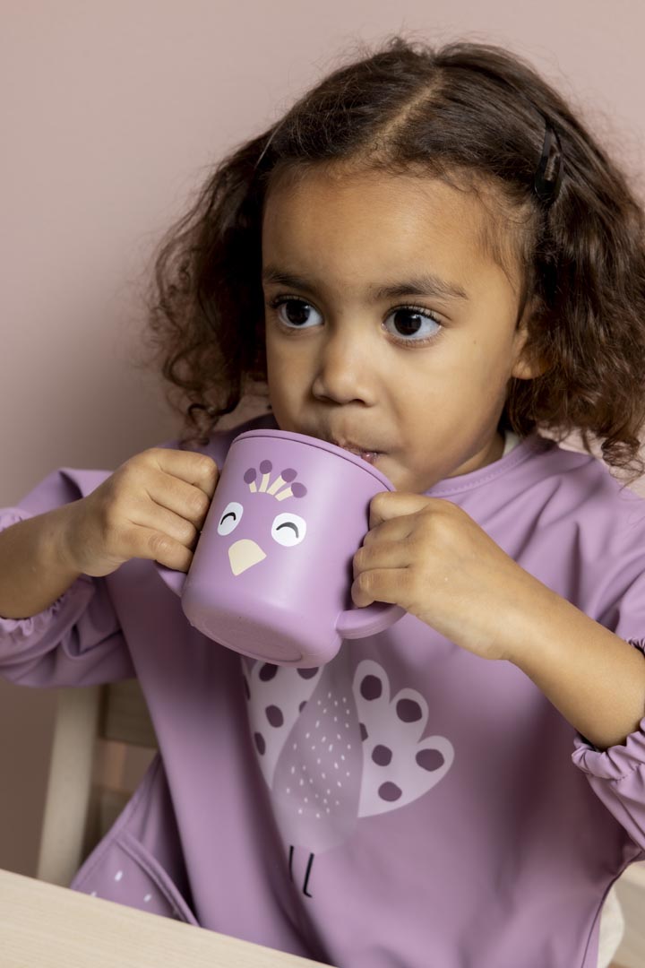 Silicone sippy cup - Mrs. Peacock