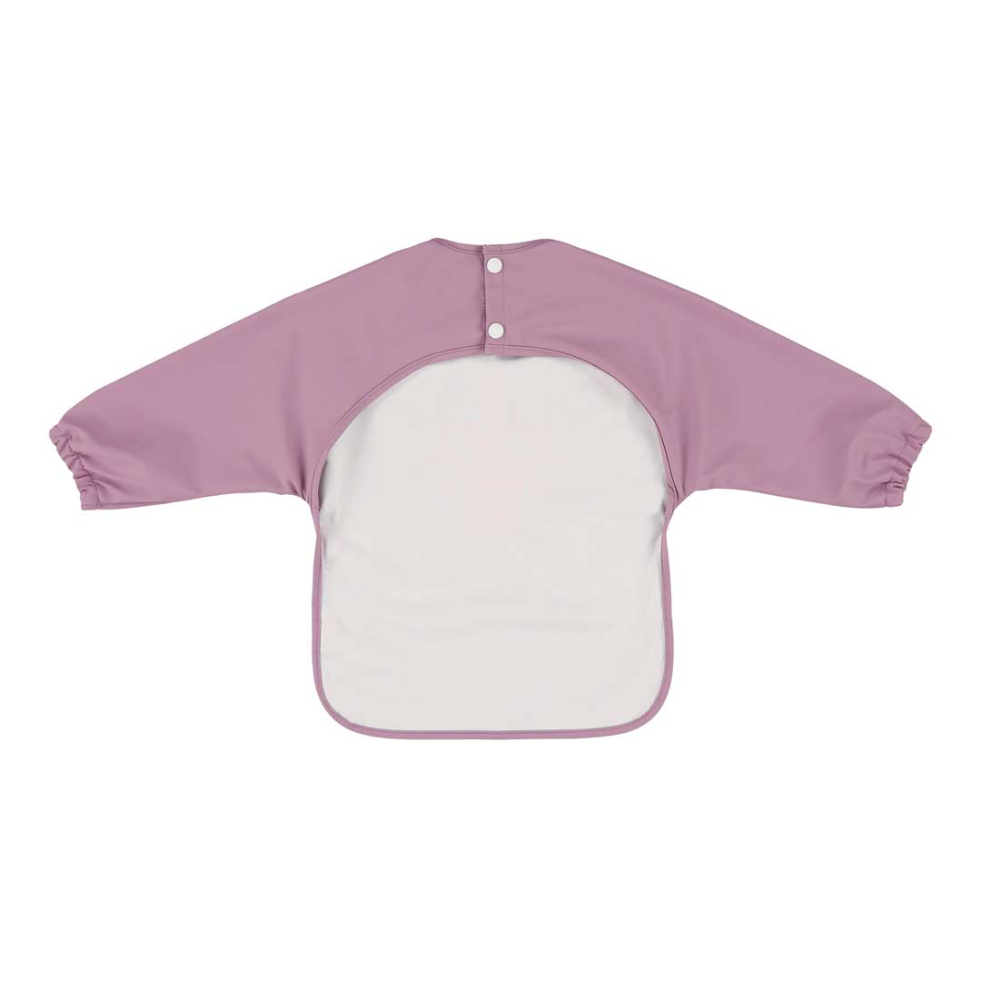 Waterproof long sleeve bib - Mrs. Peacock