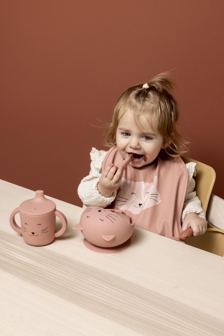 First baby meal set - Mrs. Cat