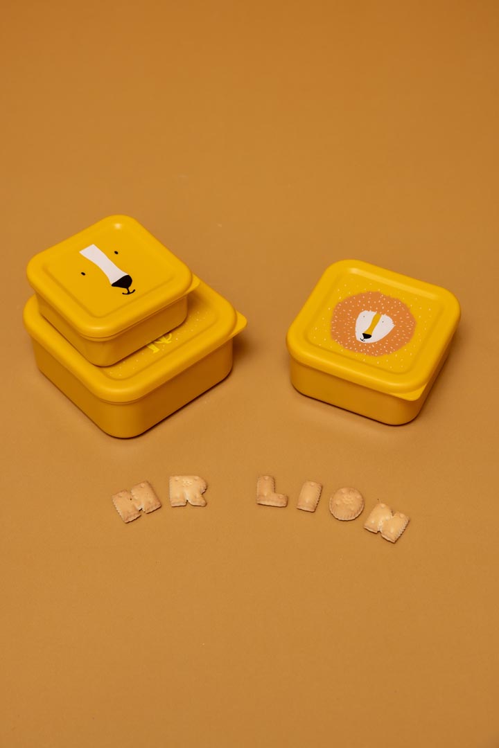 Snack box nesting - 3pcs - Mr. Lion