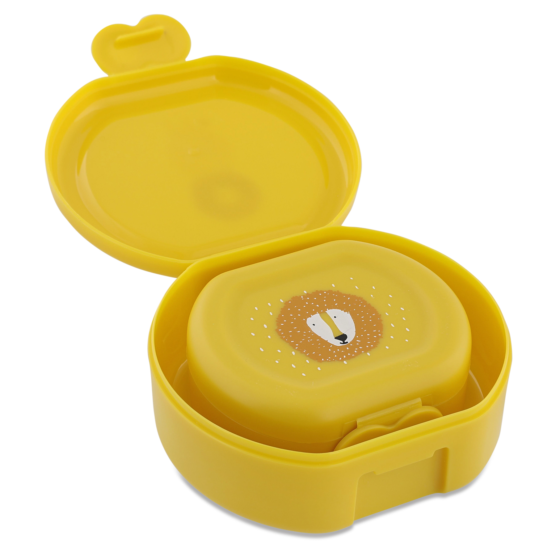 Snack box with clip - 2pcs - Mr. Lion