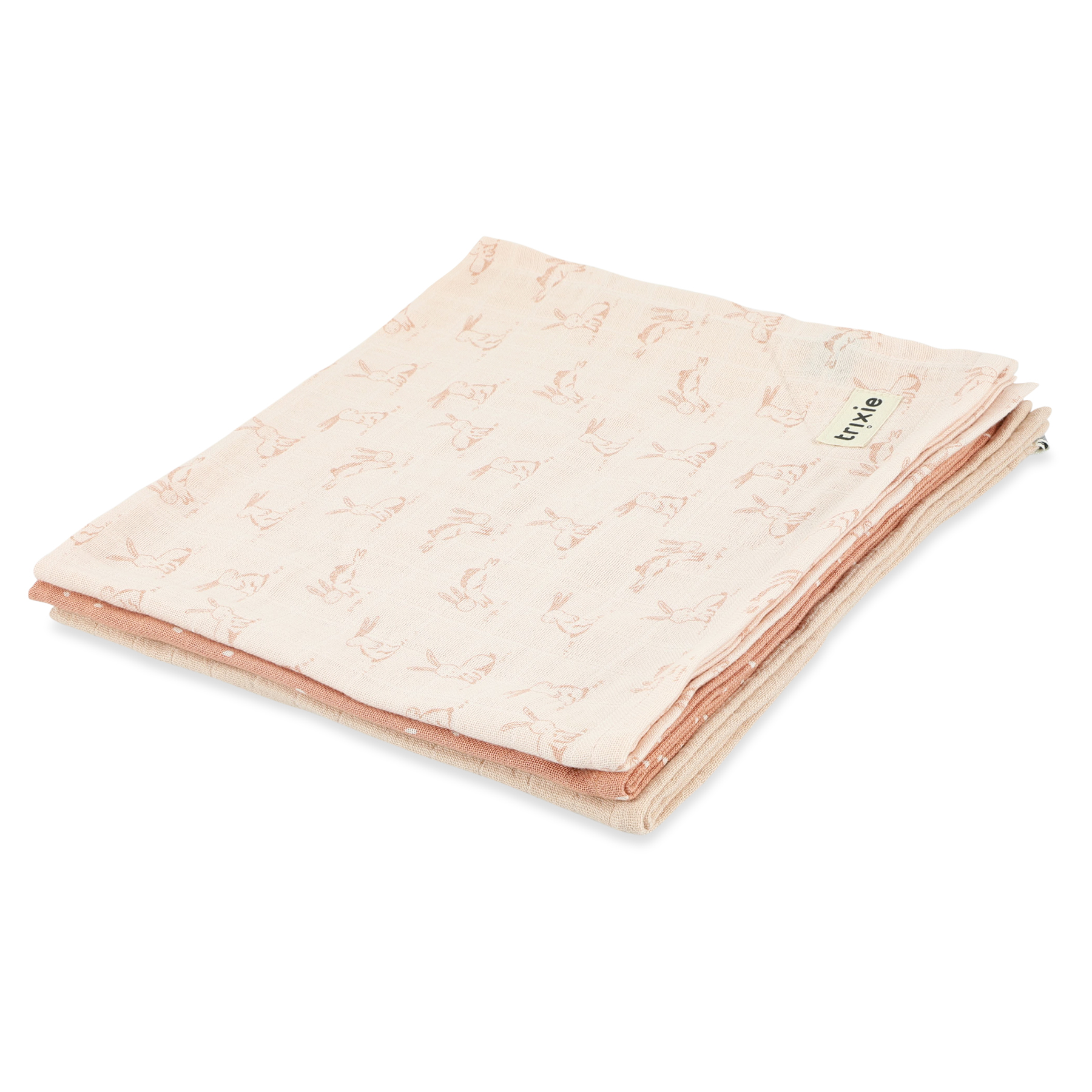 Trixie Musselinkluter Rosy Rabbit, Rosa, 3 stk.