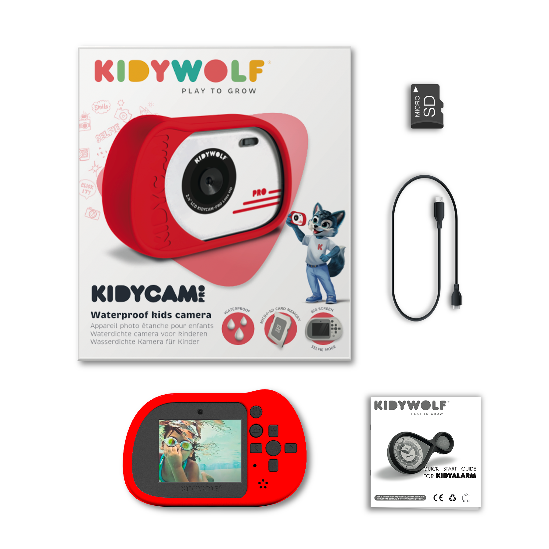 Kidycam Red
