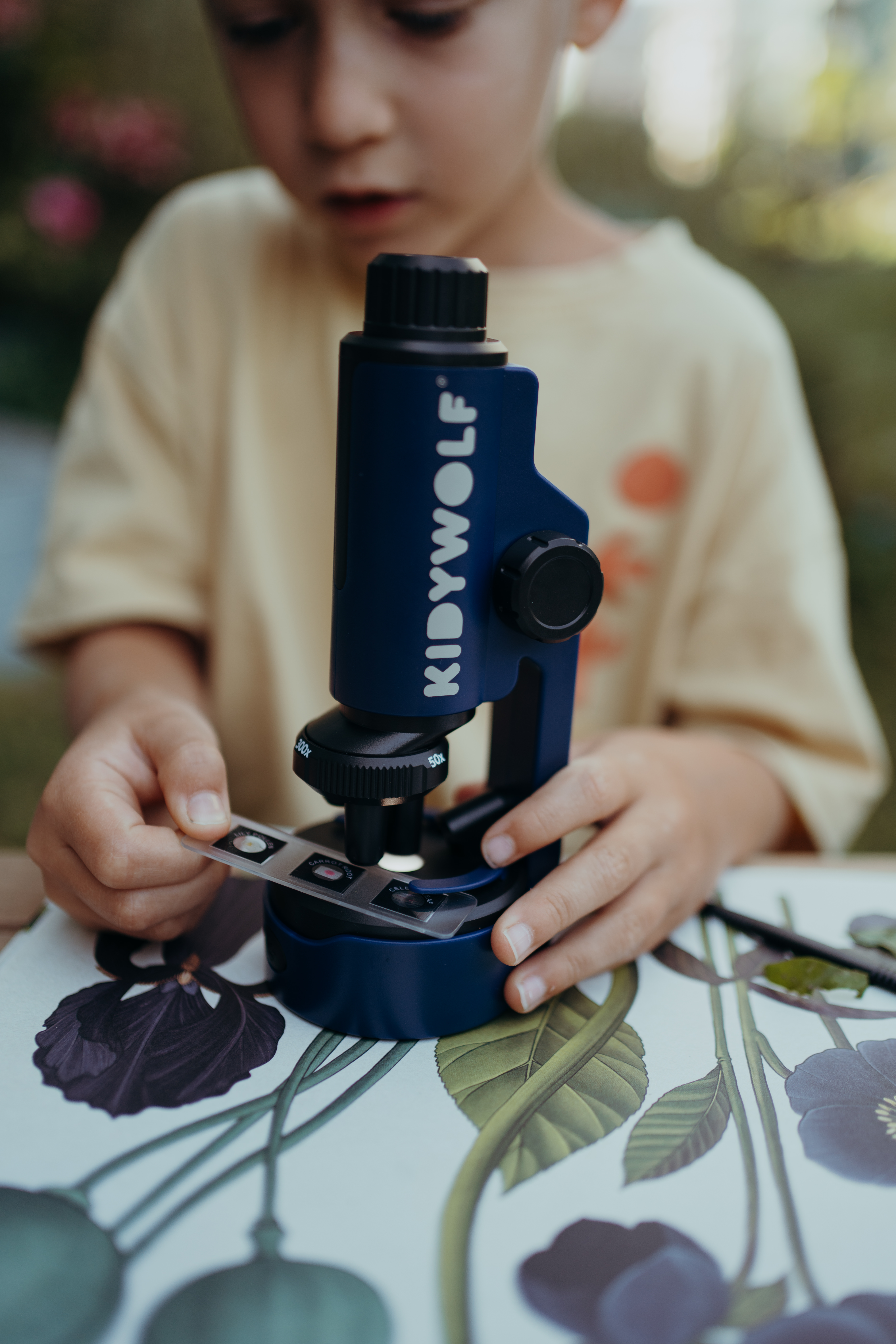 Kidymicroscope blue