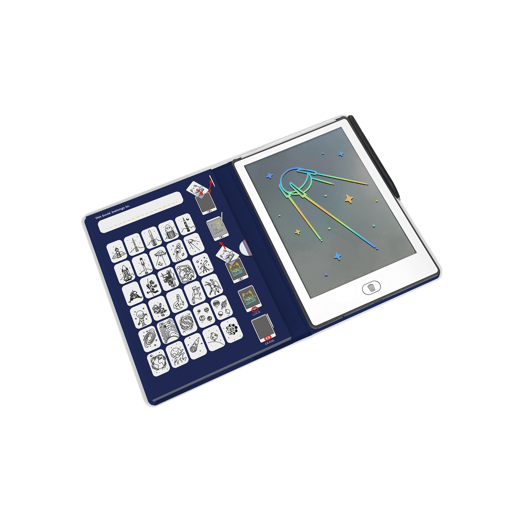 Kidydraw mini galaxy