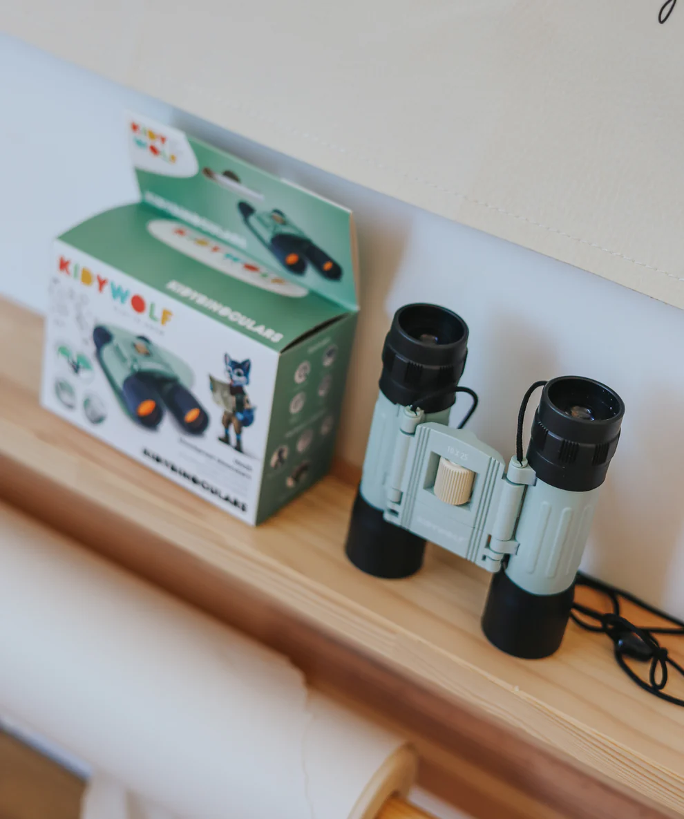 Kidybinoculars green