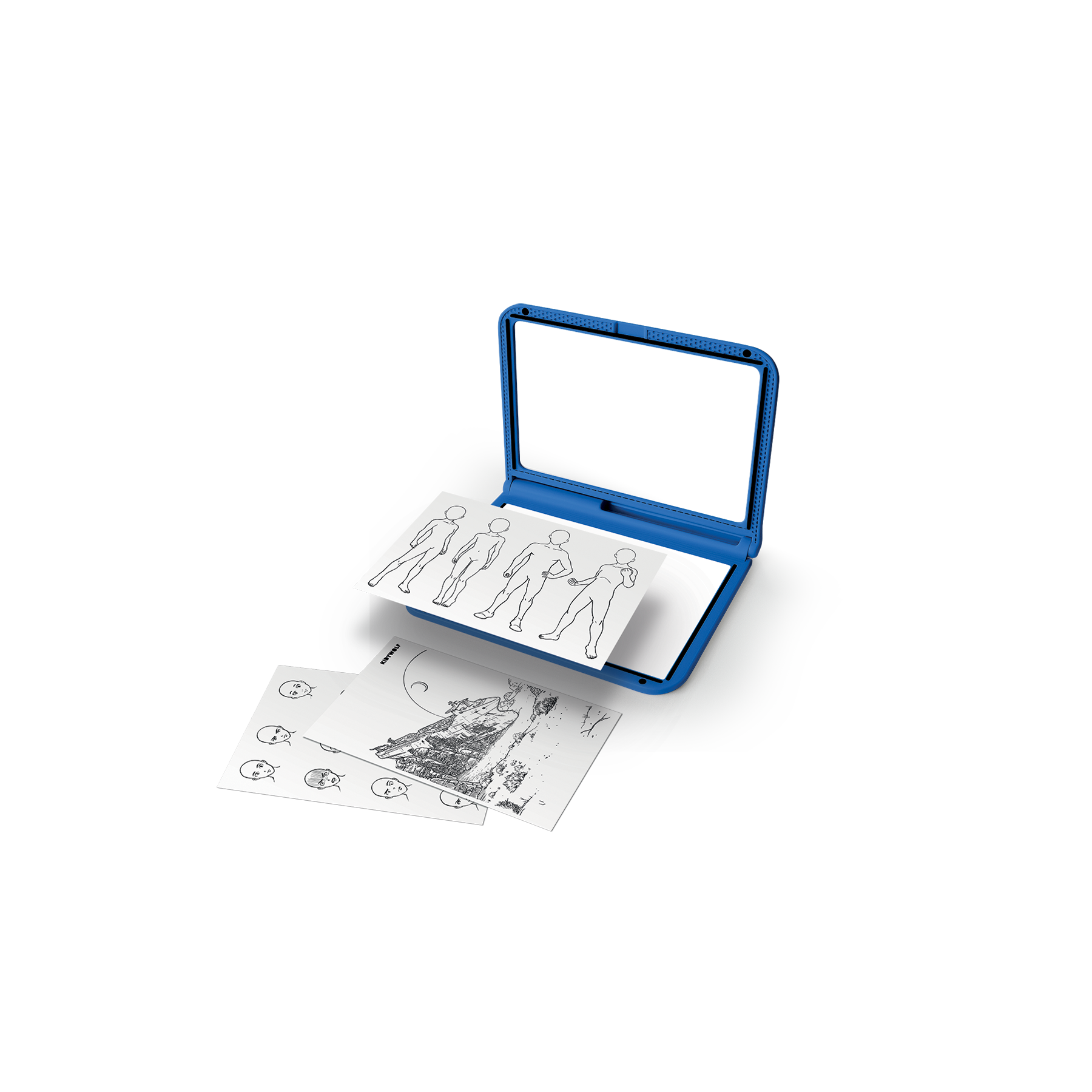 Kidydraw Pro blue