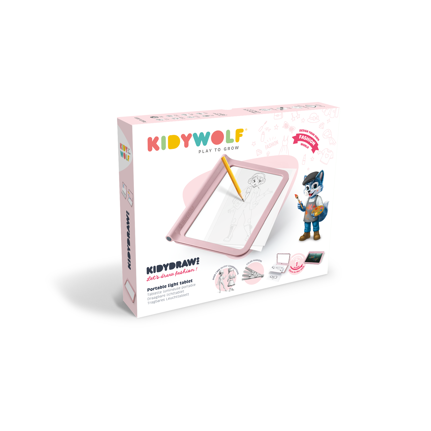 Kidydraw Pro pink