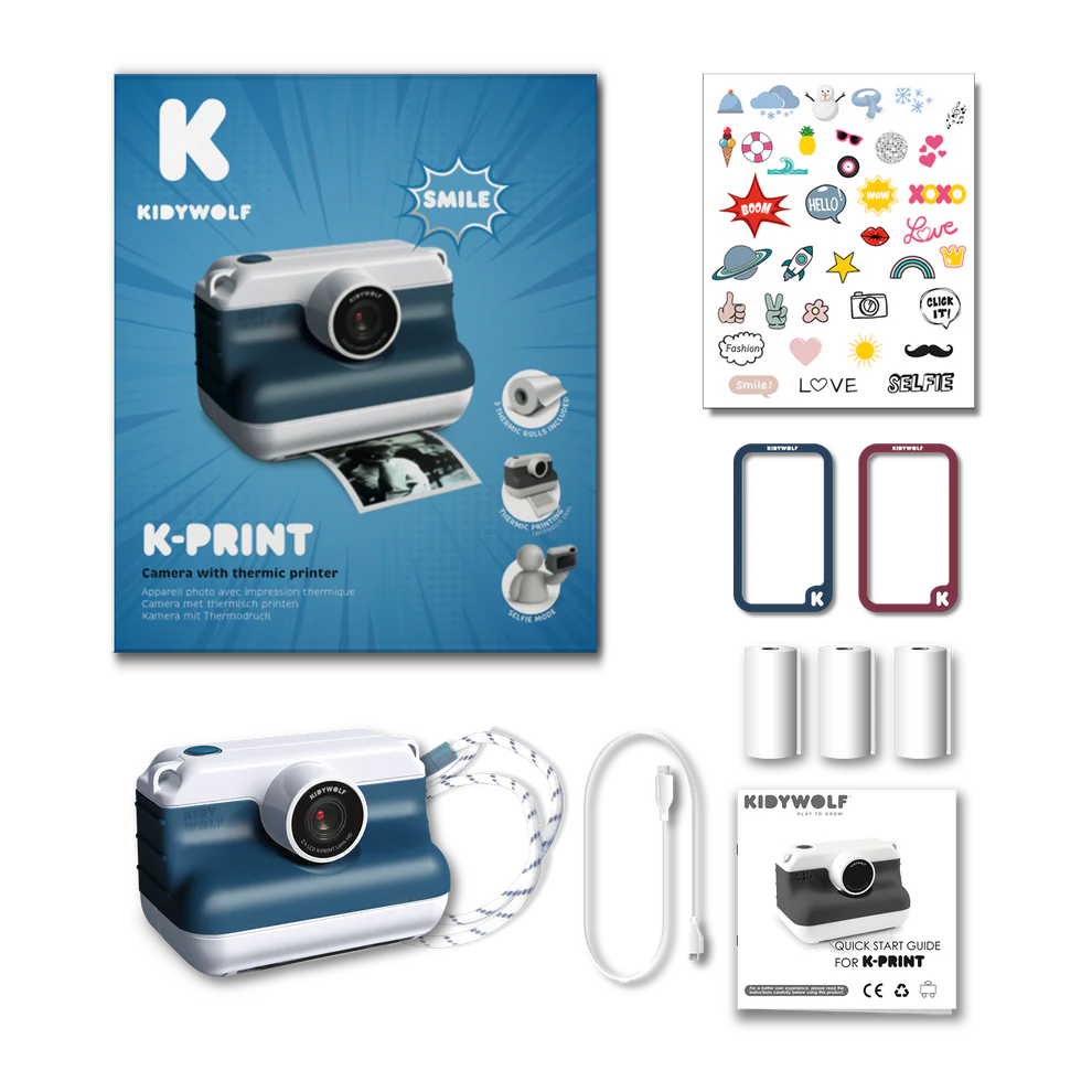 K-print blue