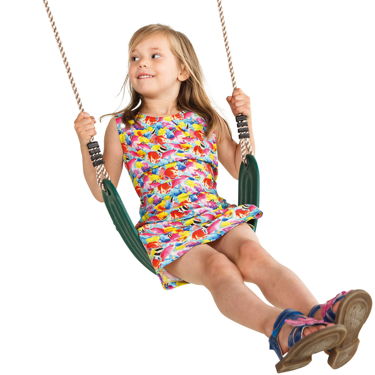Flexible Wrap Around Swing Seat - Blue