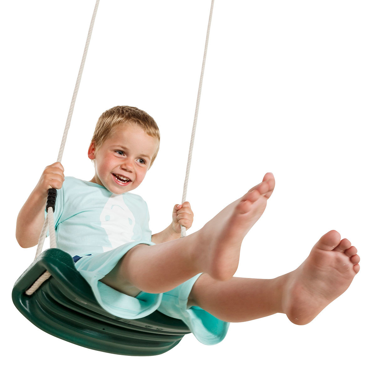 plastic blowmoulded swing seat - PP - green
