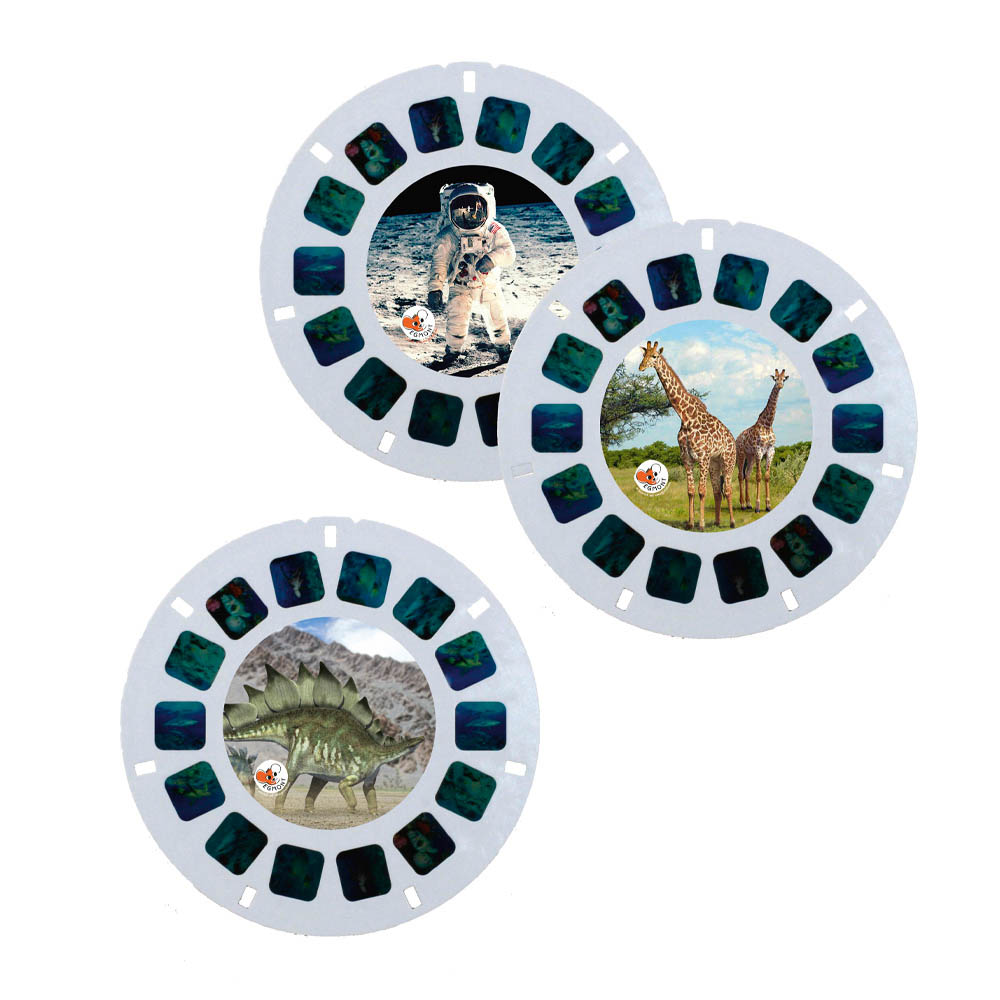 DREAM VIEWER + 3 DISCS ANIMAL / DINOSAUR / SPACE