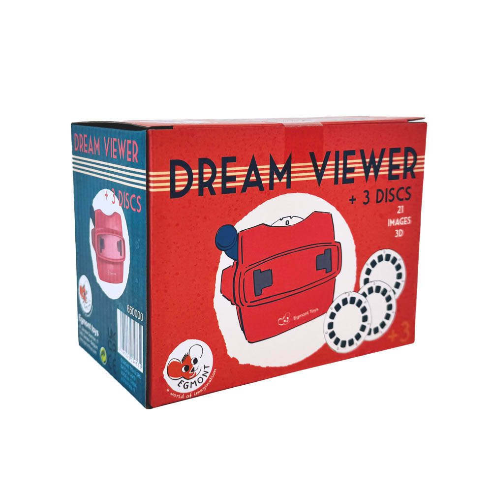 DREAM VIEWER + 3 DISCS ANIMAL / DINOSAUR / SPACE