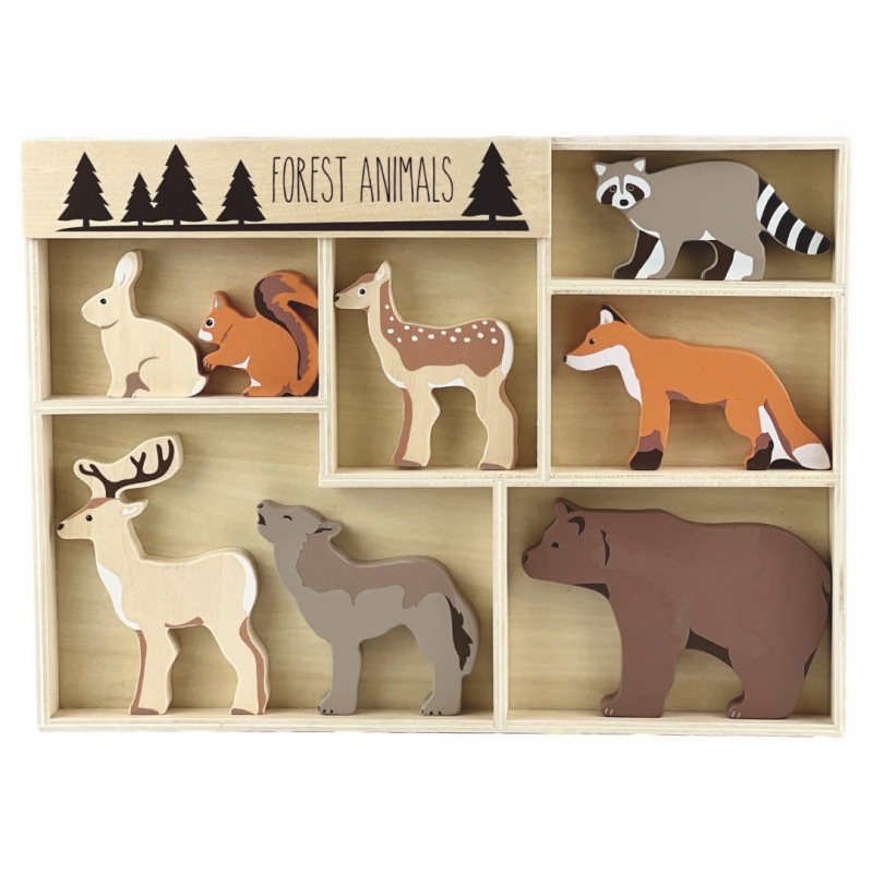 8 FOREST ANIMALS