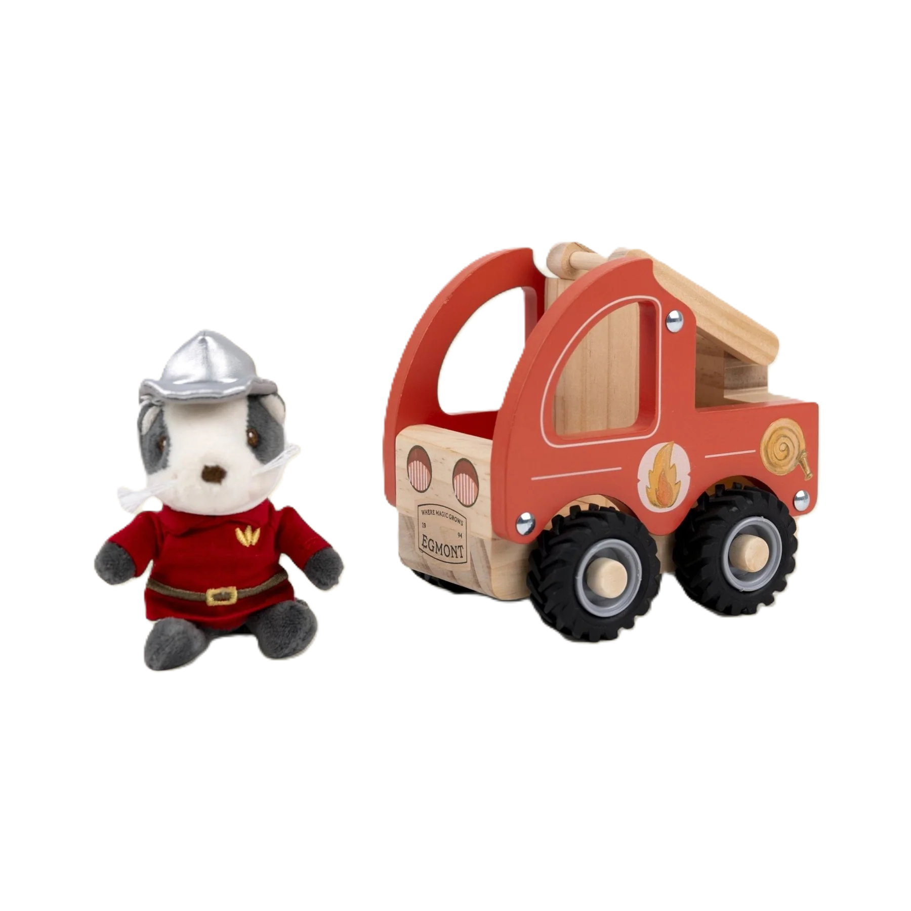 FIRETRUCK with miniature friend - Small
