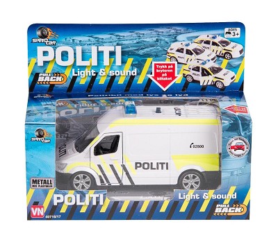 NORSK POLITIVAN mLYS&LYD
