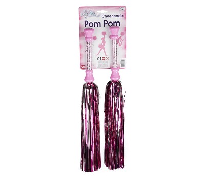 4-GIRLZ GLITTER POM-POMS