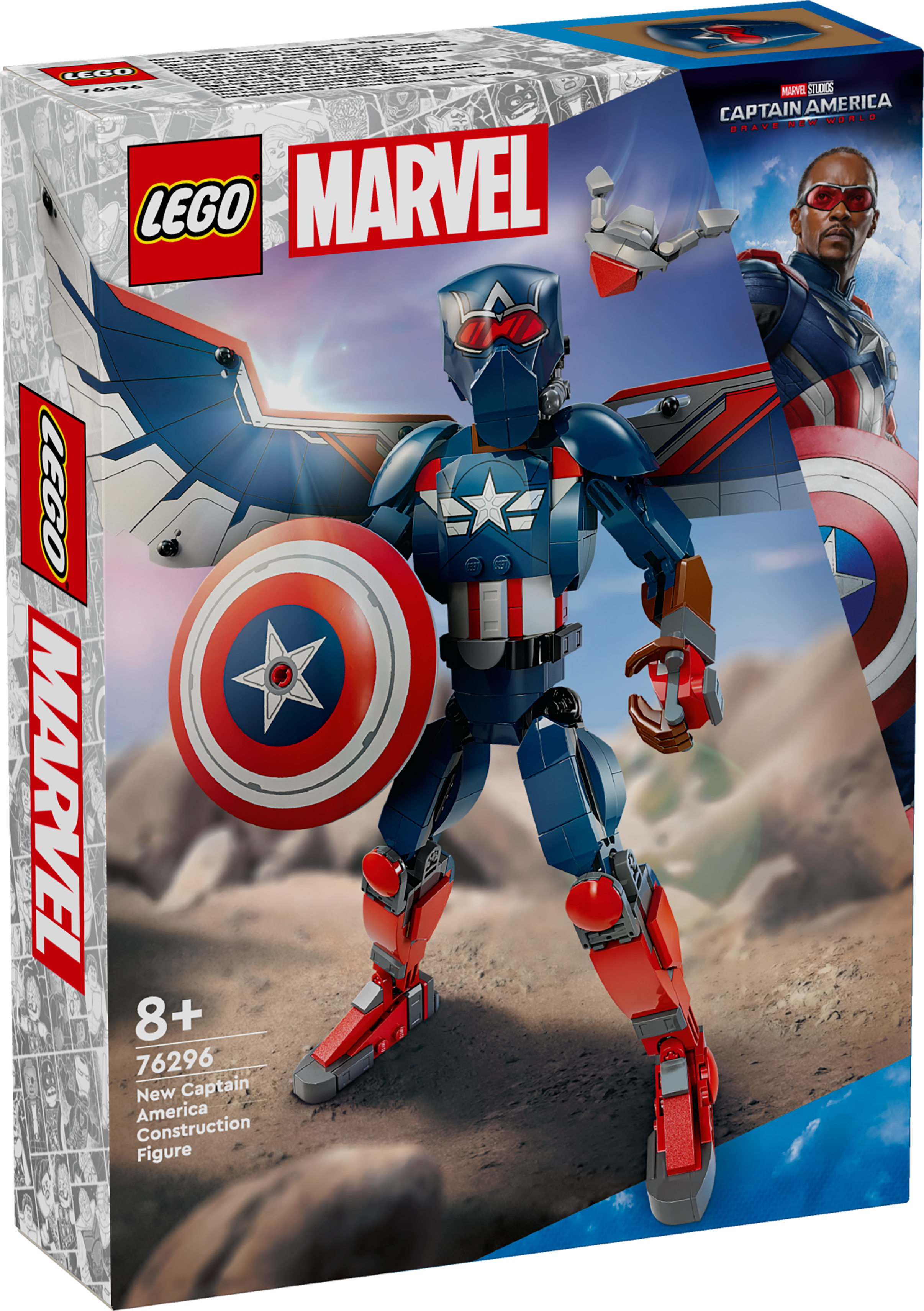 6474671 - Byggbar figur av nye Captain America