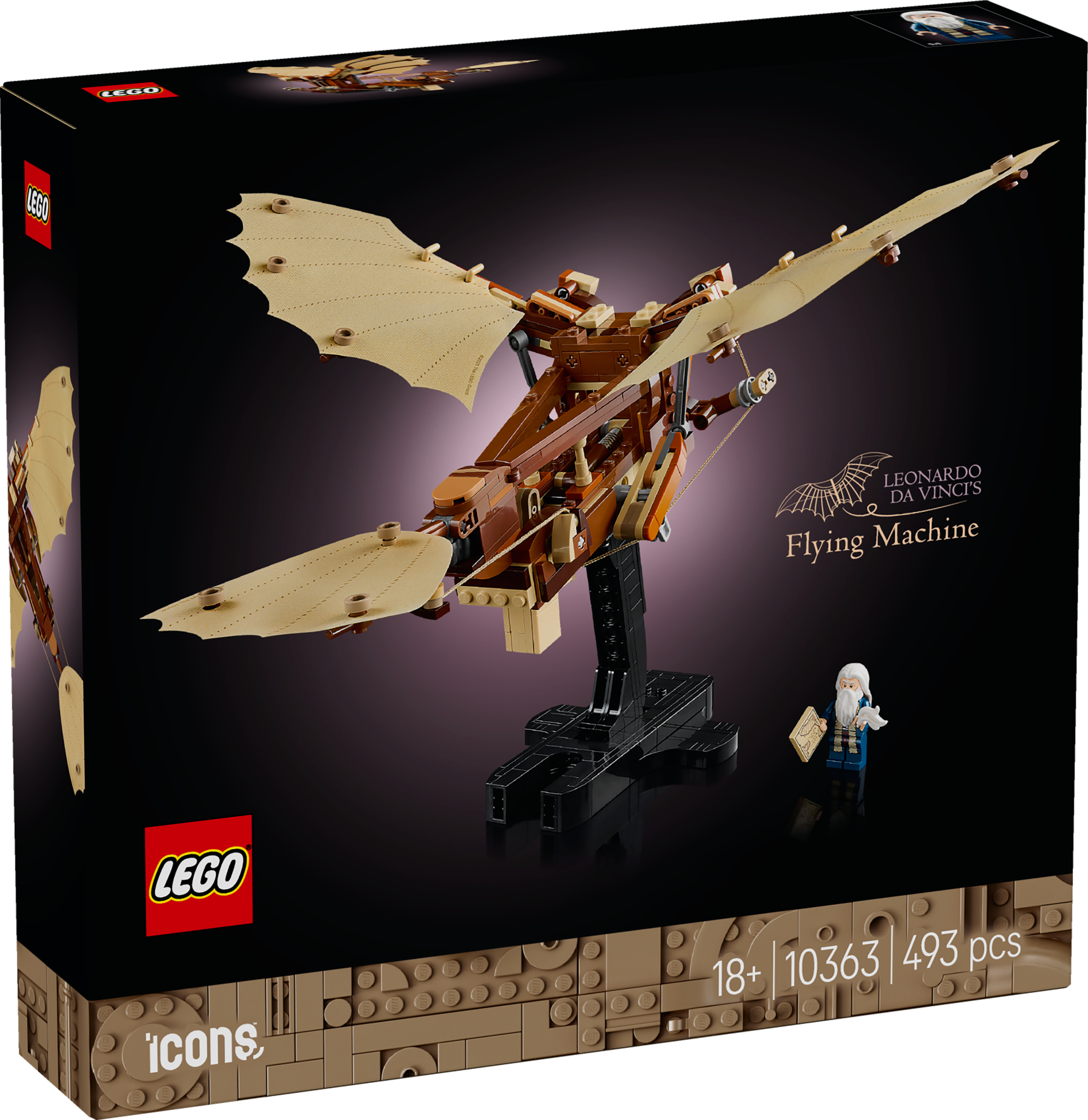 6526762 - Leonardo da Vincis flymaskin