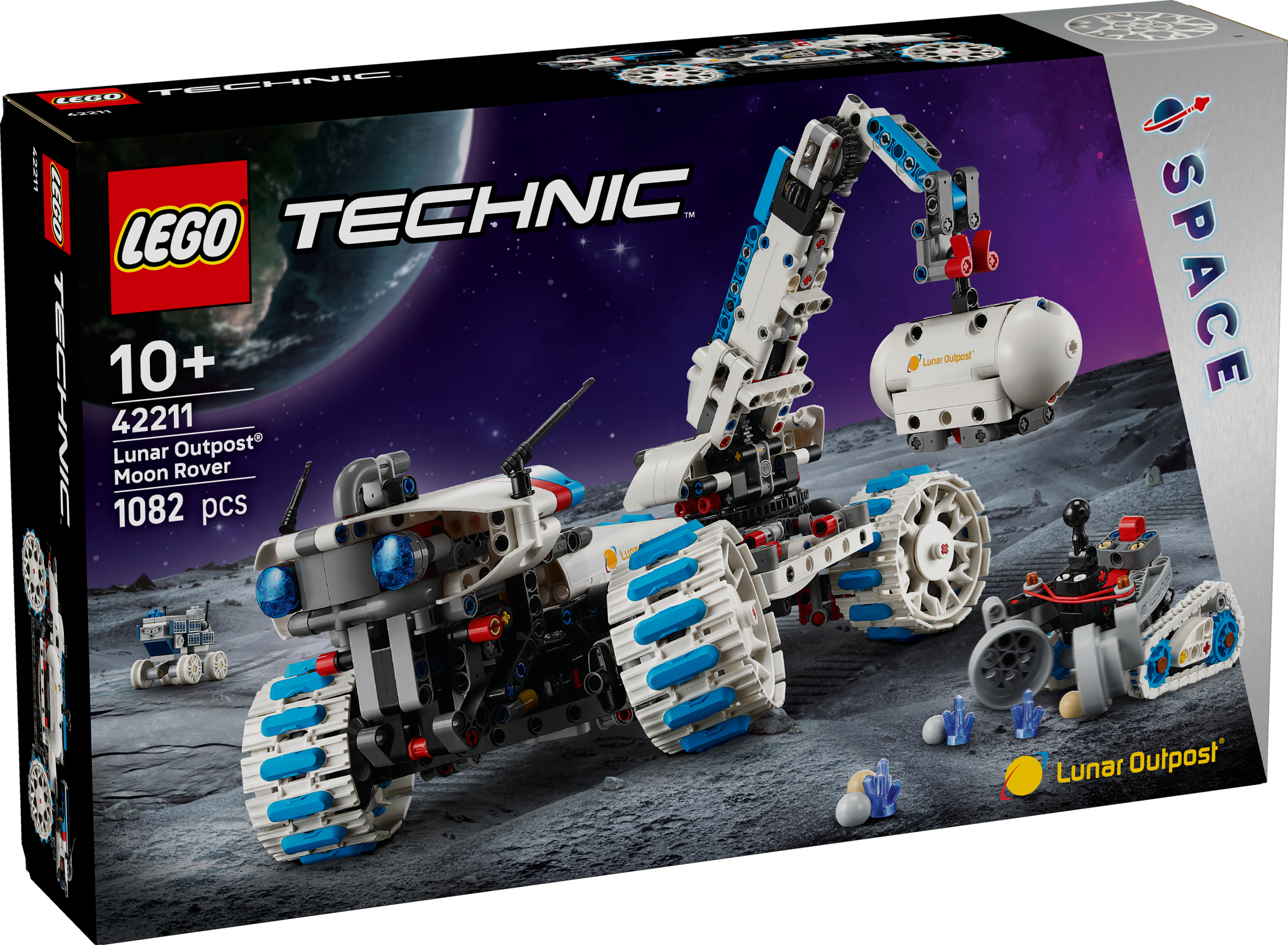 6526828 - Lunar Outpost® månerover-romkjøretøy