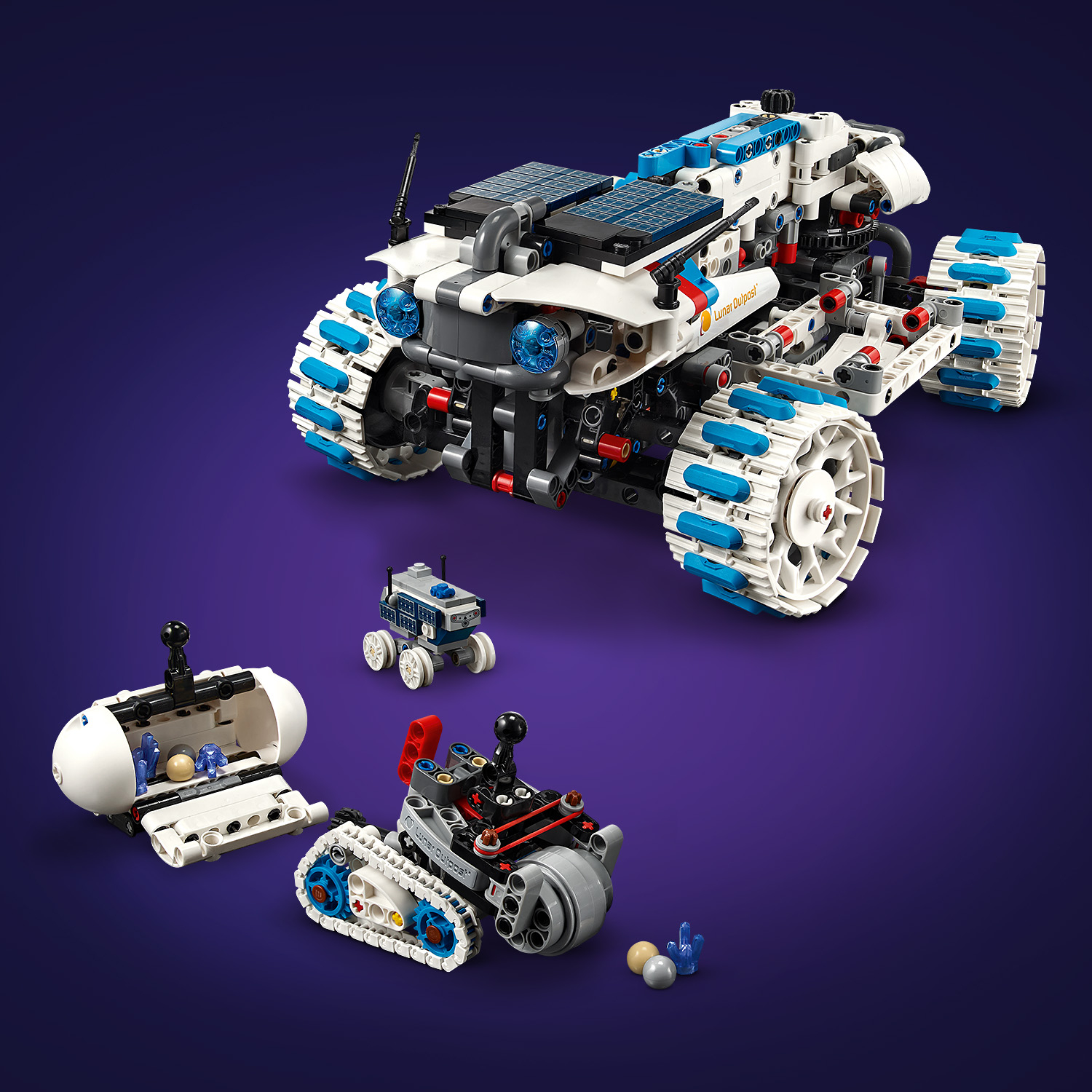 6526828 - Lunar Outpost® månerover-romkjøretøy