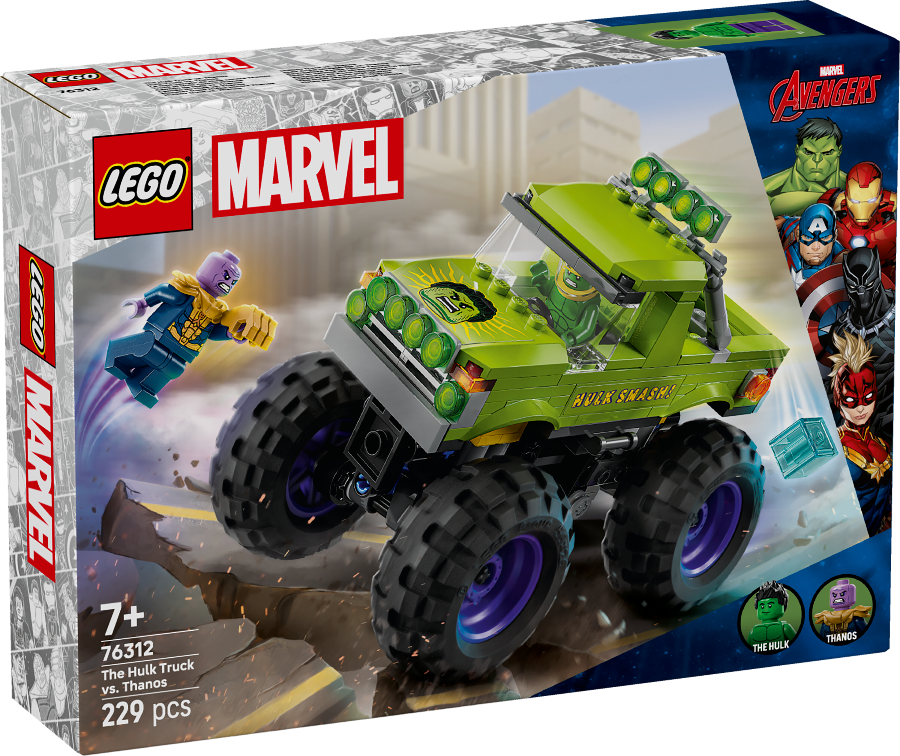 6527592 - Hulk-monstertruck mot Thanos