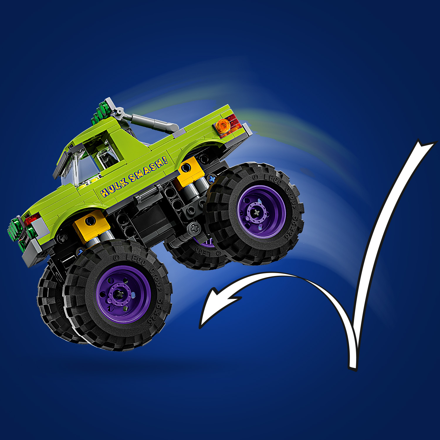 6527592 - Hulk-monstertruck mot Thanos
