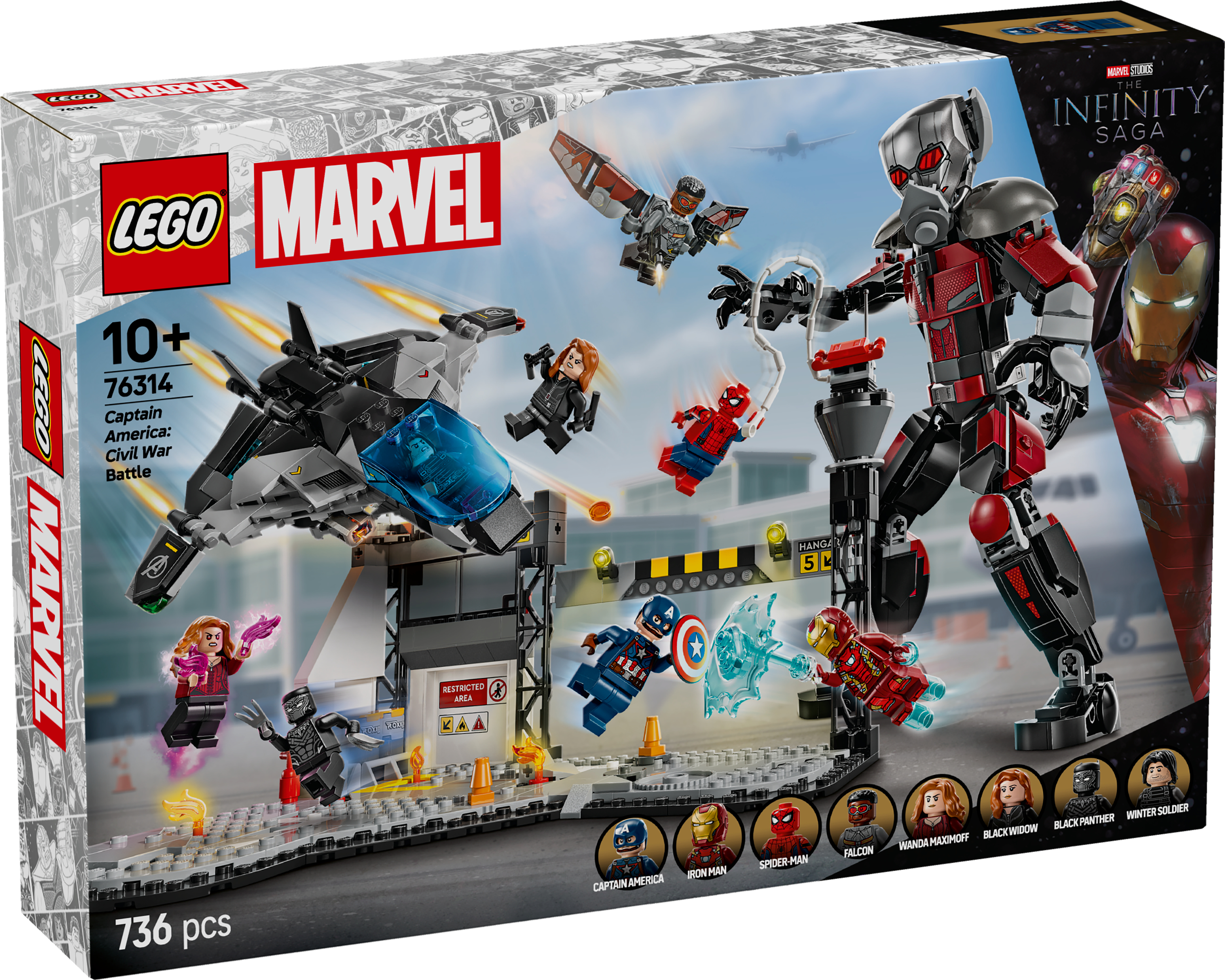6527596 - Actionfylt kamp fra Captain America: Civil War