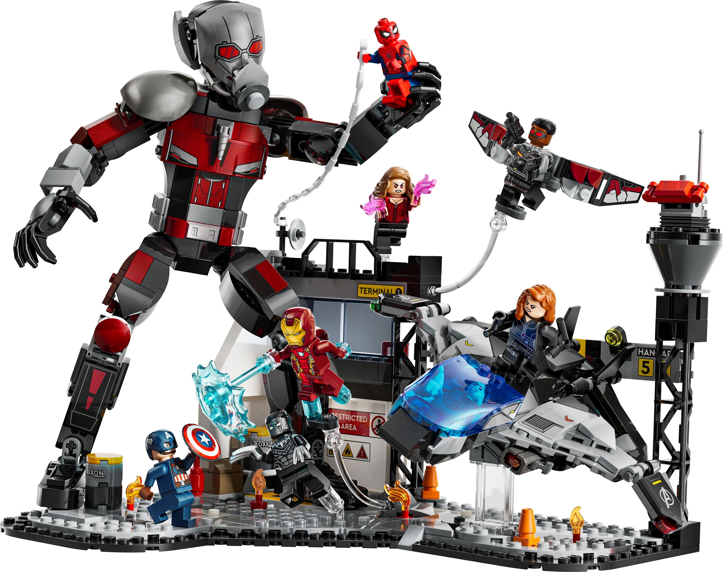6527596 - Actionfylt kamp fra Captain America: Civil War