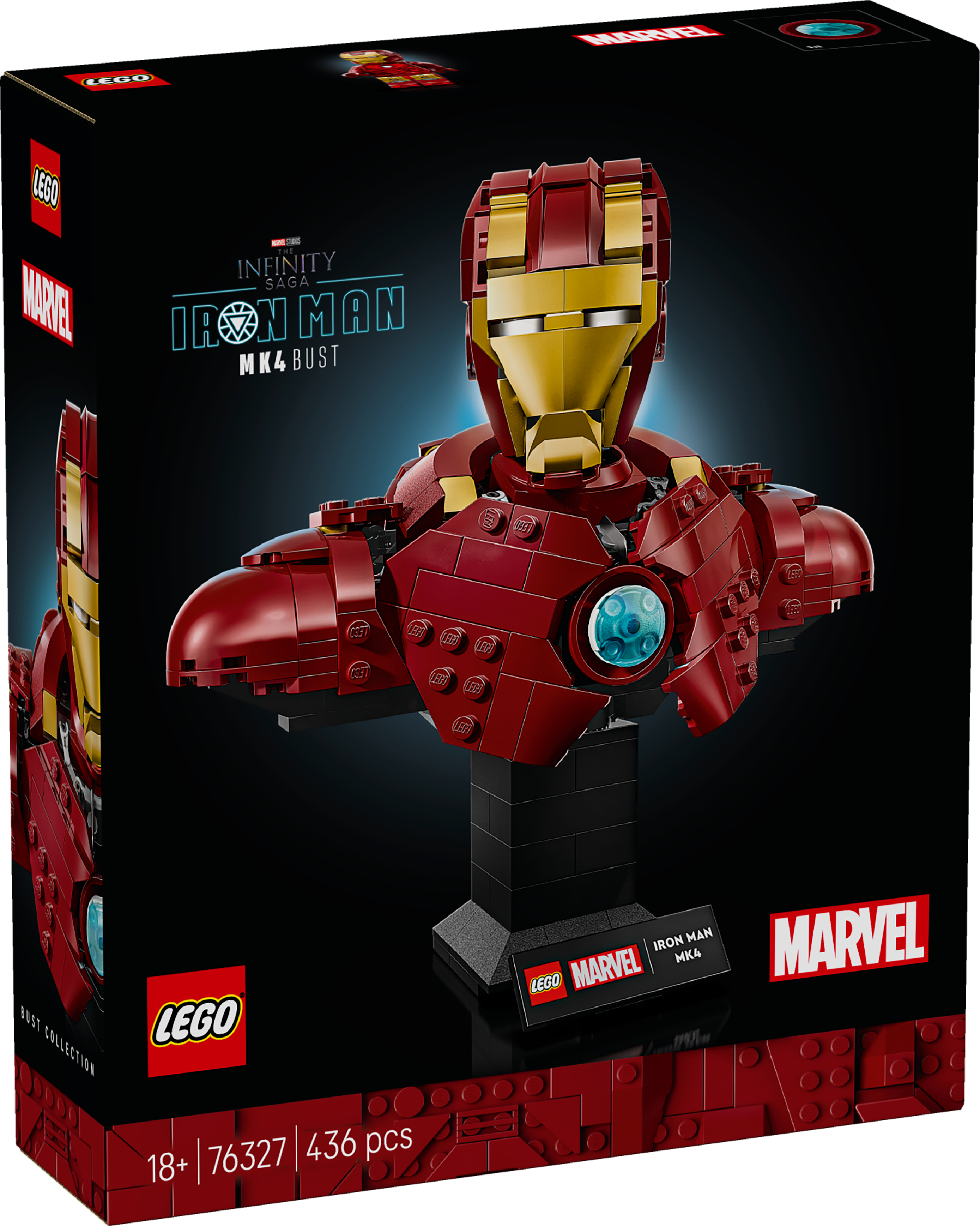 6529125 - SH Marvel Byste av Iron Man