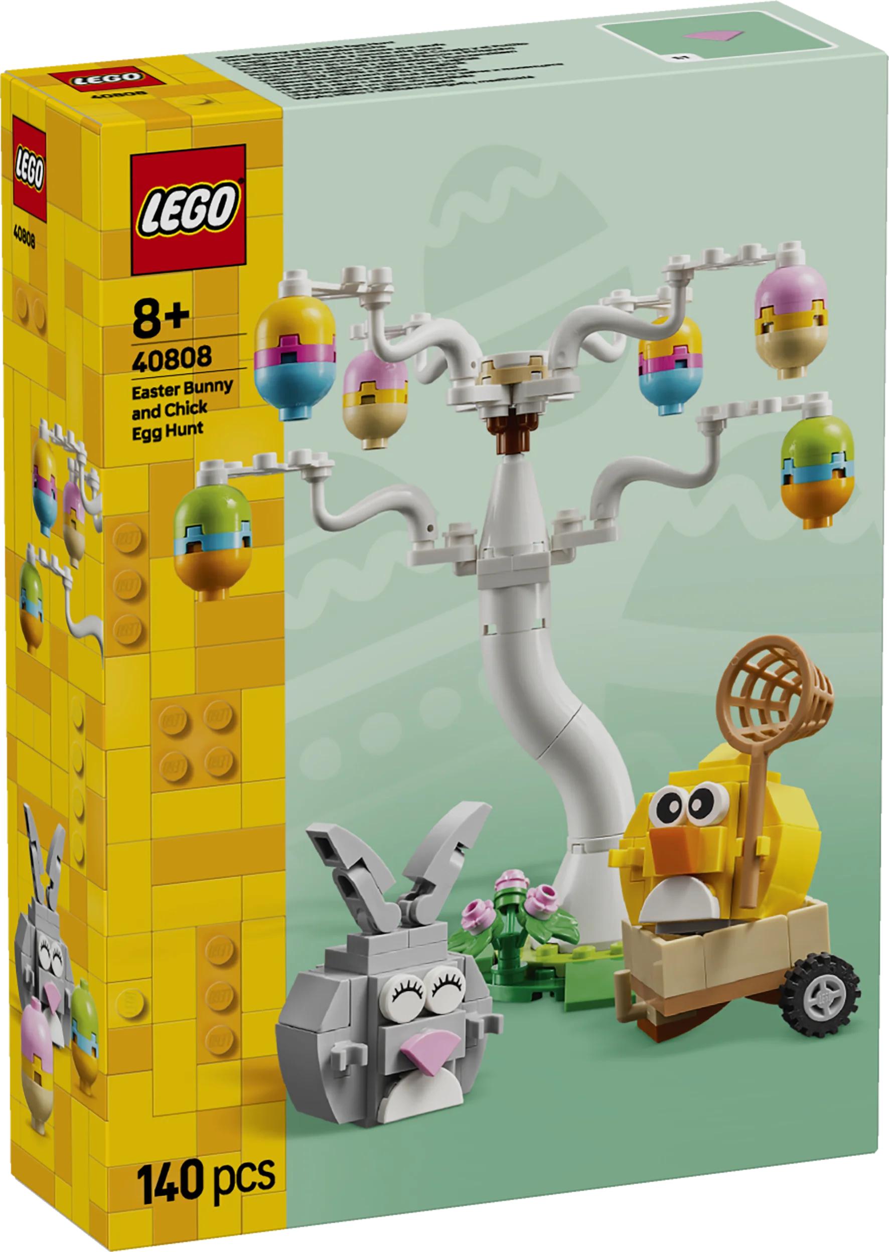 6530986 - Eggjakt med påskehare og kylling