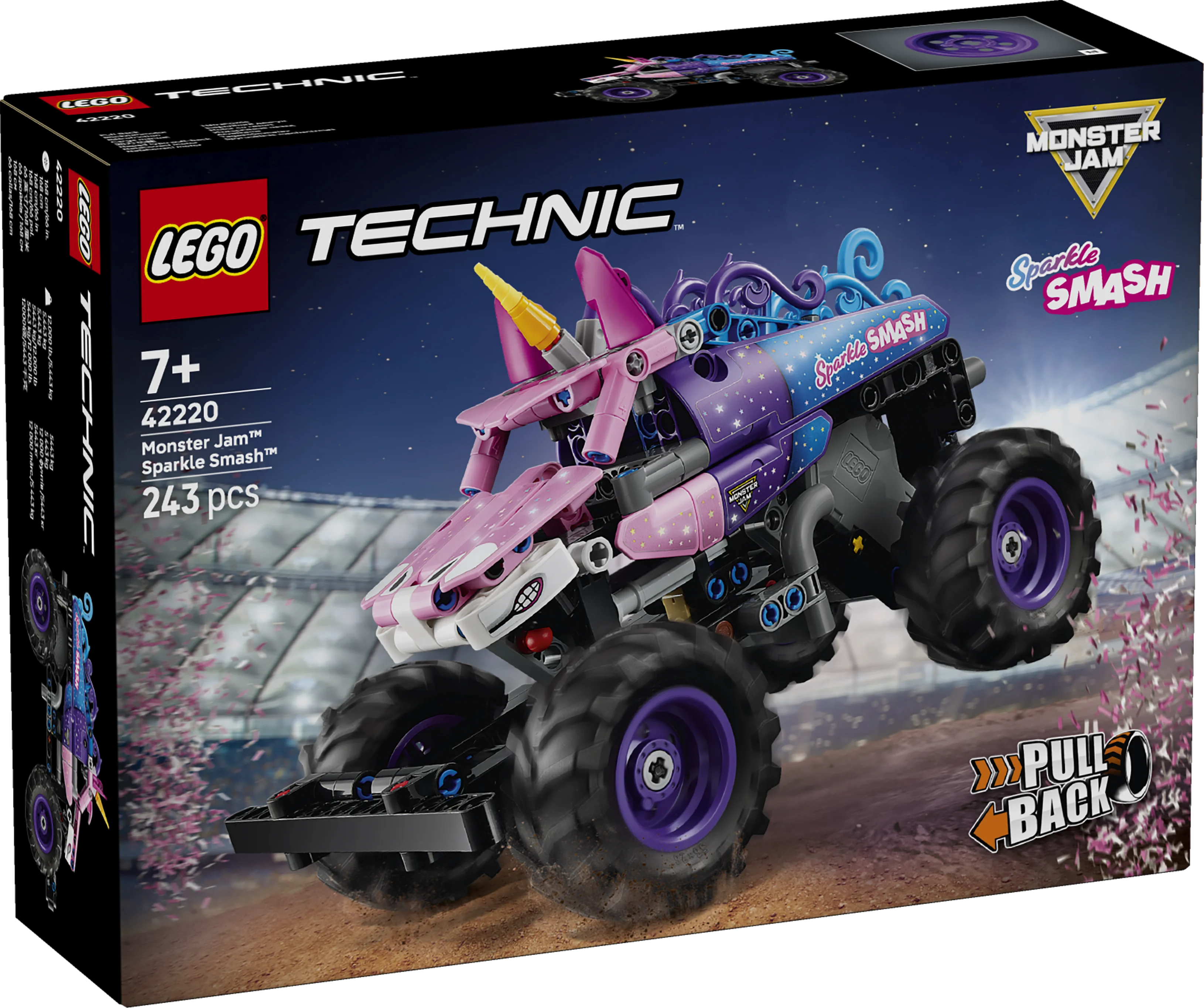 6581026 - Monster Jam™ Sparkle Smash™ pullback