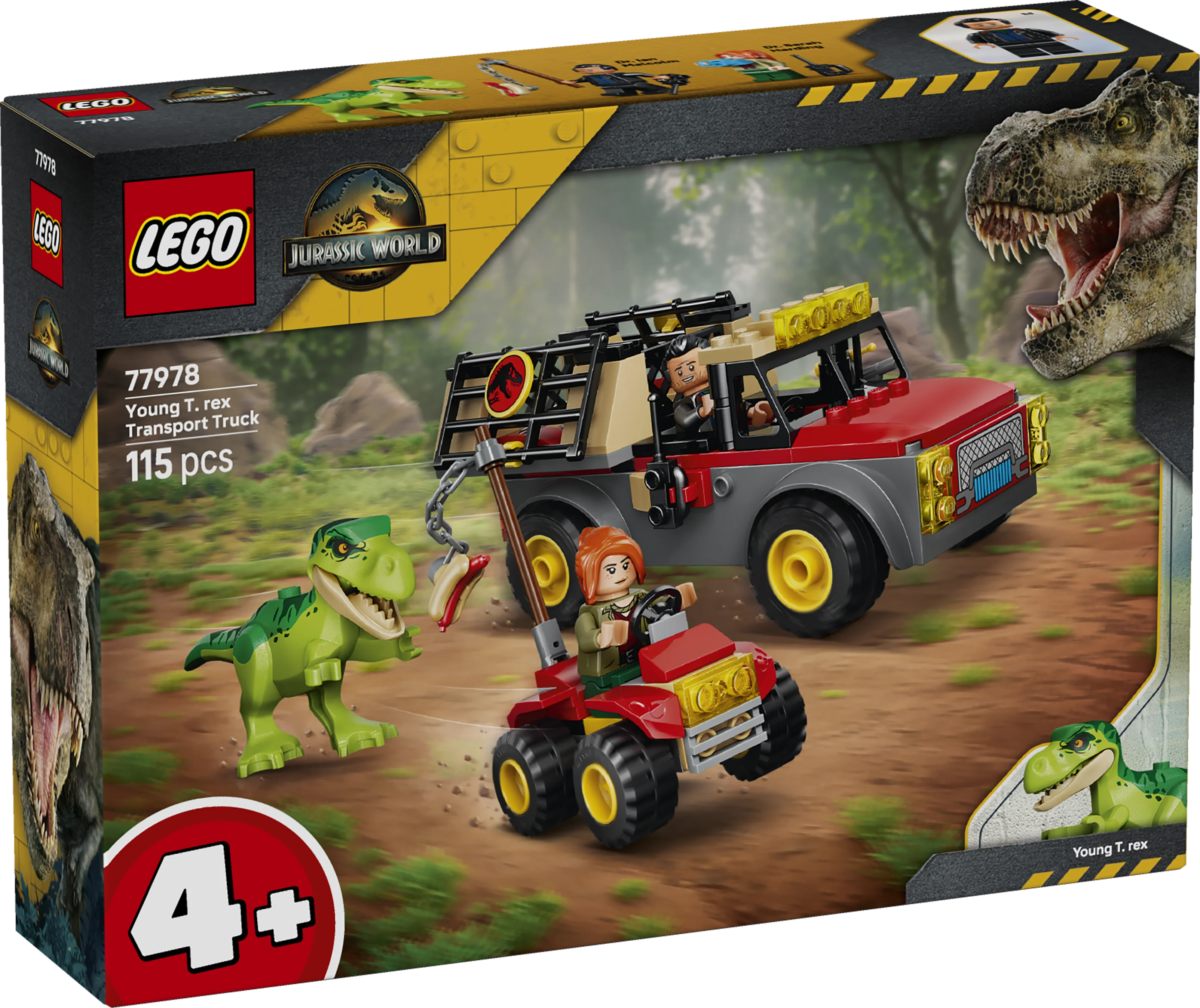 6588770 - T. rex-unge og transportlastebil
