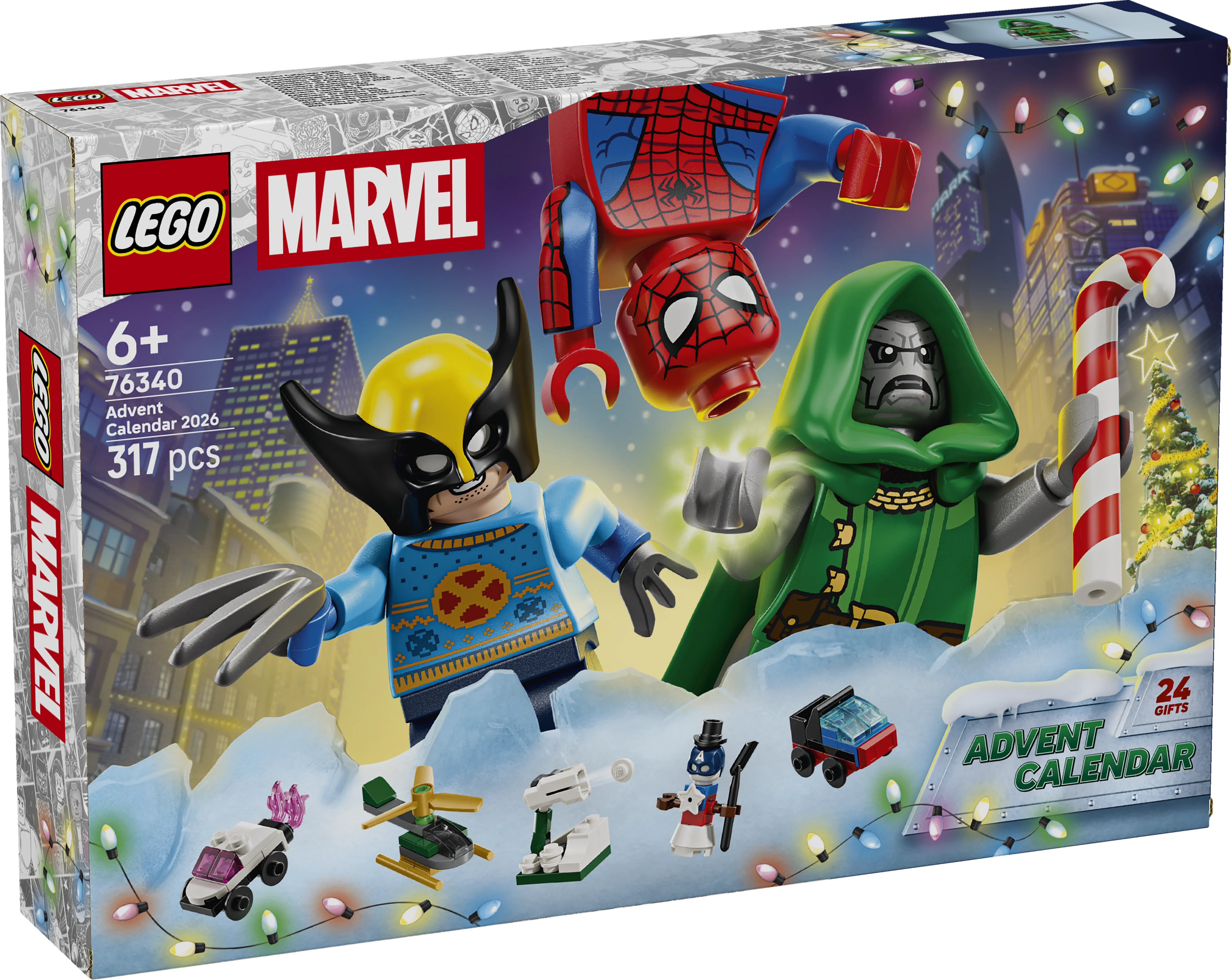 6588670 - Julekalender 2026 - Super Heroes Marvel