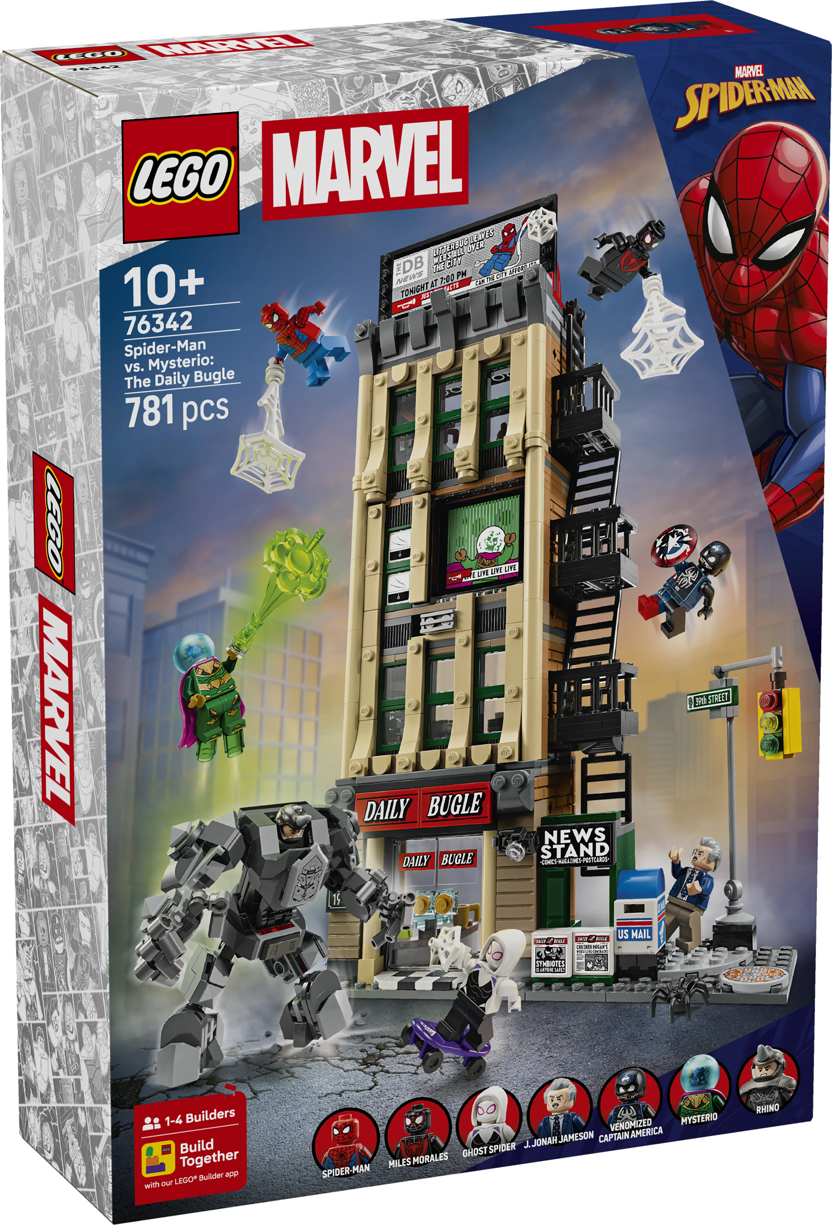 6588674 - Spider-Man mot Mysterio: Daily Bugle