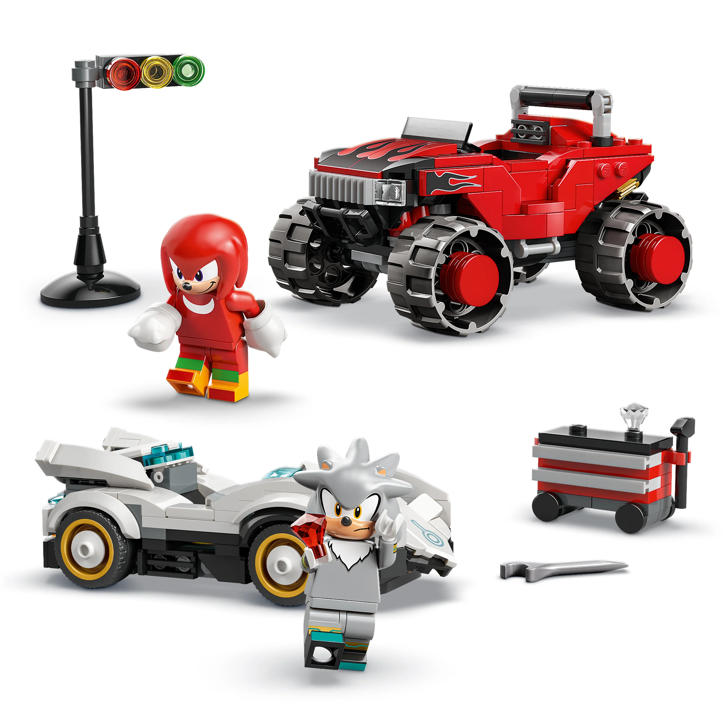 6588735 - Silvers bil mot Knuckles' monstertruck