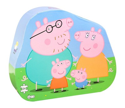 PEPPA GRIS PUSLESPILL   34x44 cm