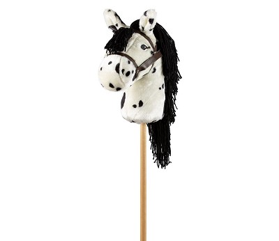Hobby Horse. White Spotted