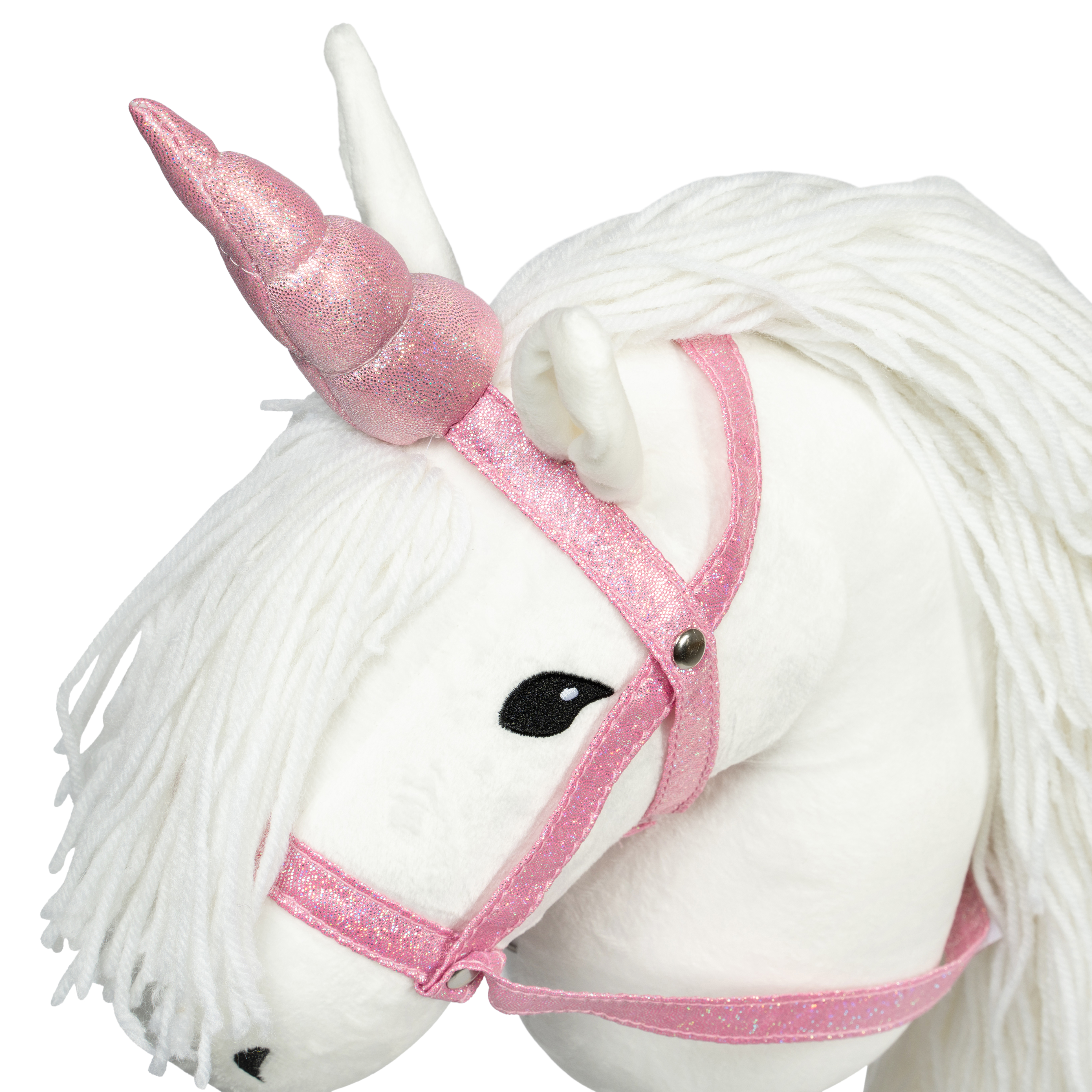 Enhjørninghorn og grime. pink