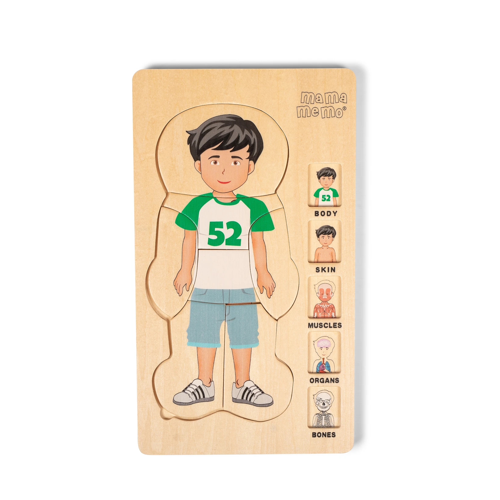 My Body. Puzzle. Boy