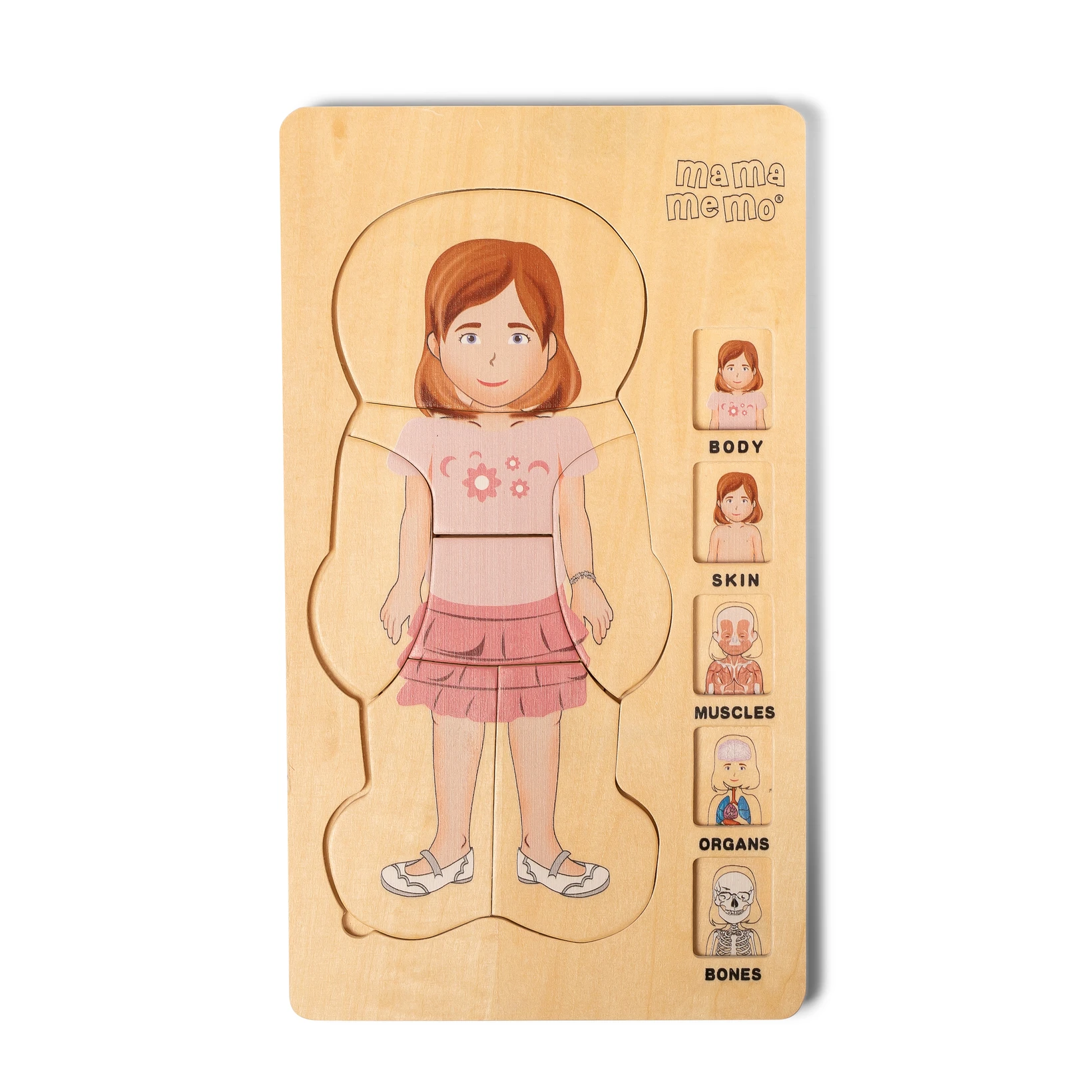My Body. Puzzle. Girl