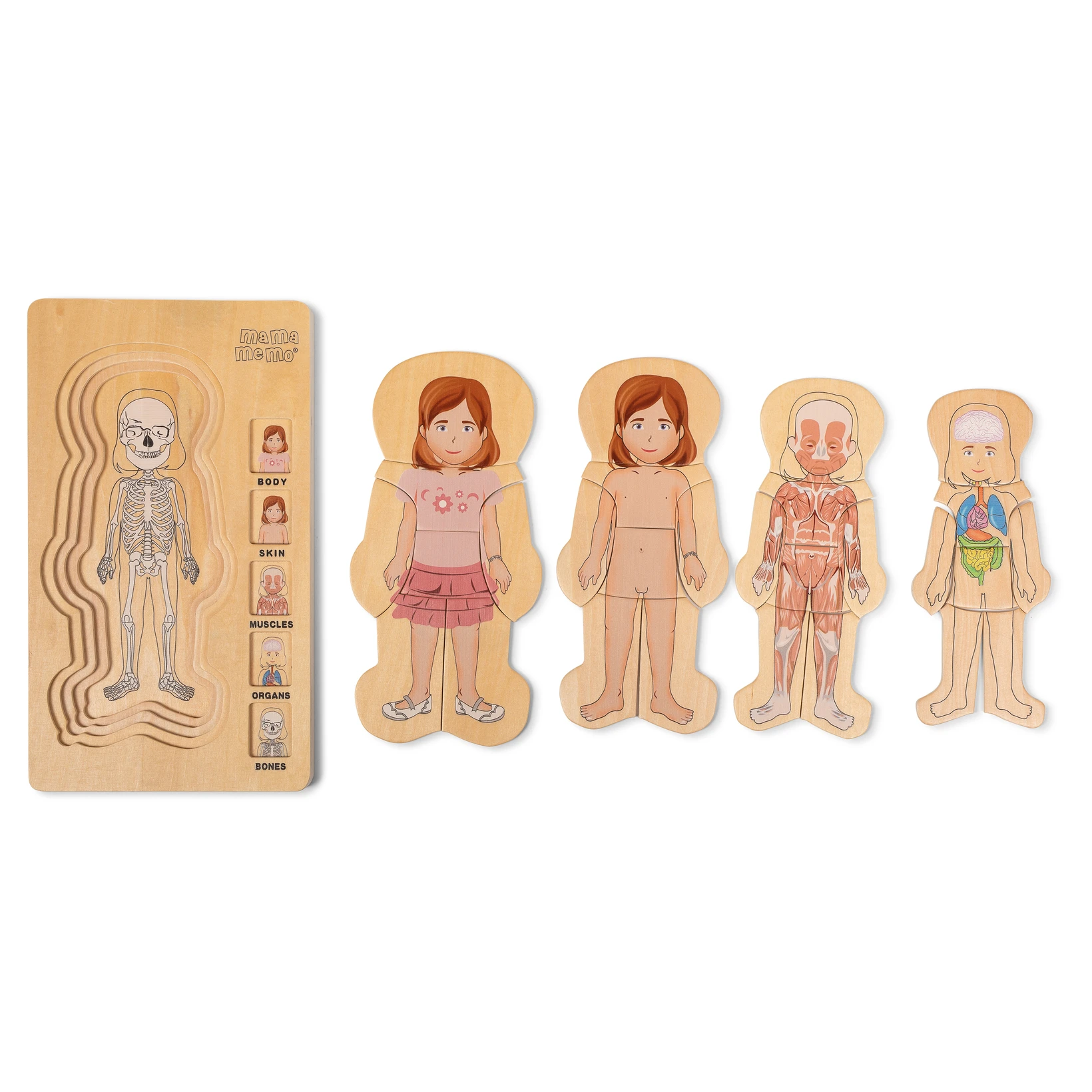 My Body. Puzzle. Girl