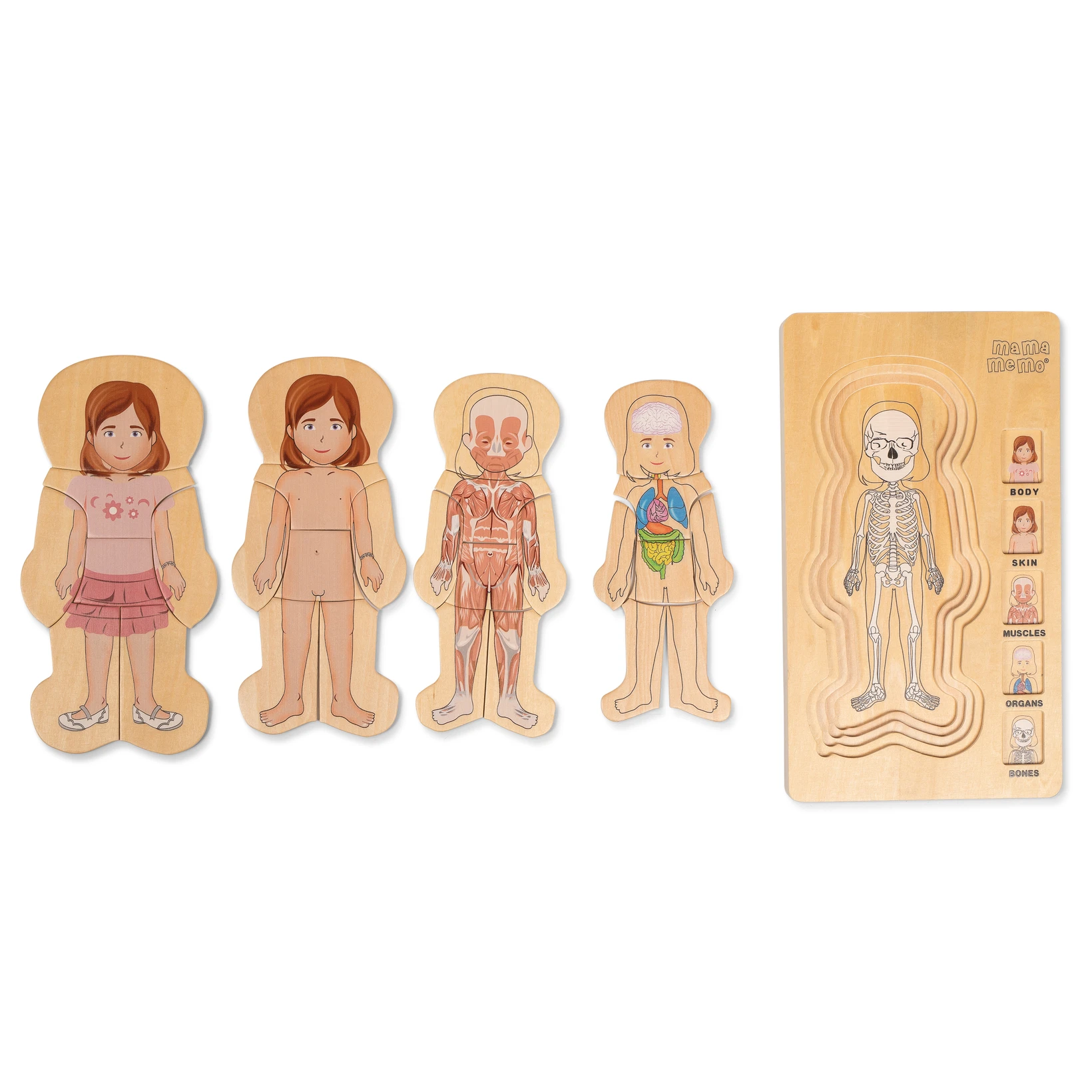 My Body. Puzzle. Girl
