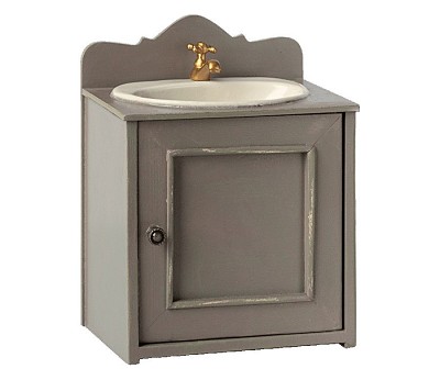 Miniature bathroom sink