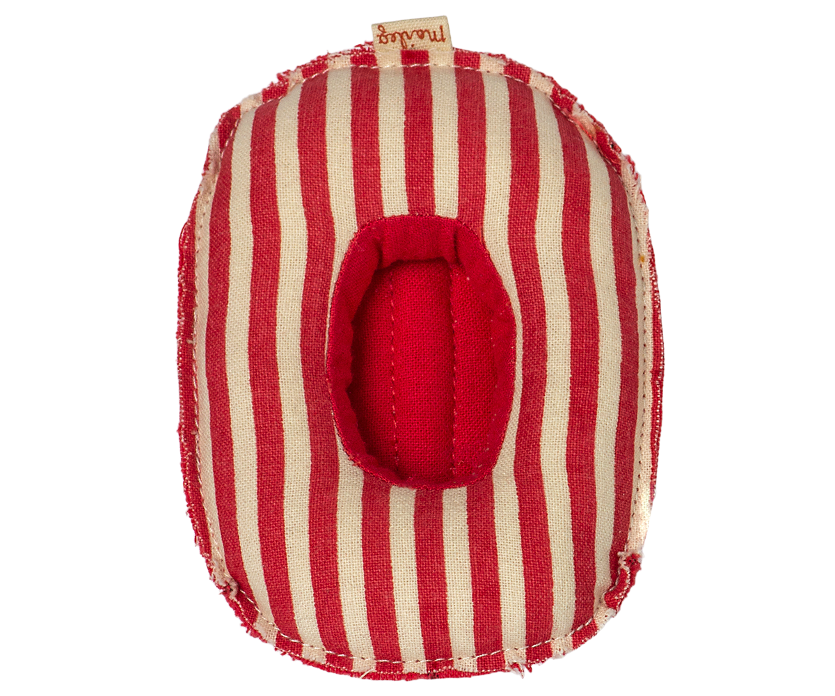 Rubber boat, Small mouse - Red stripe