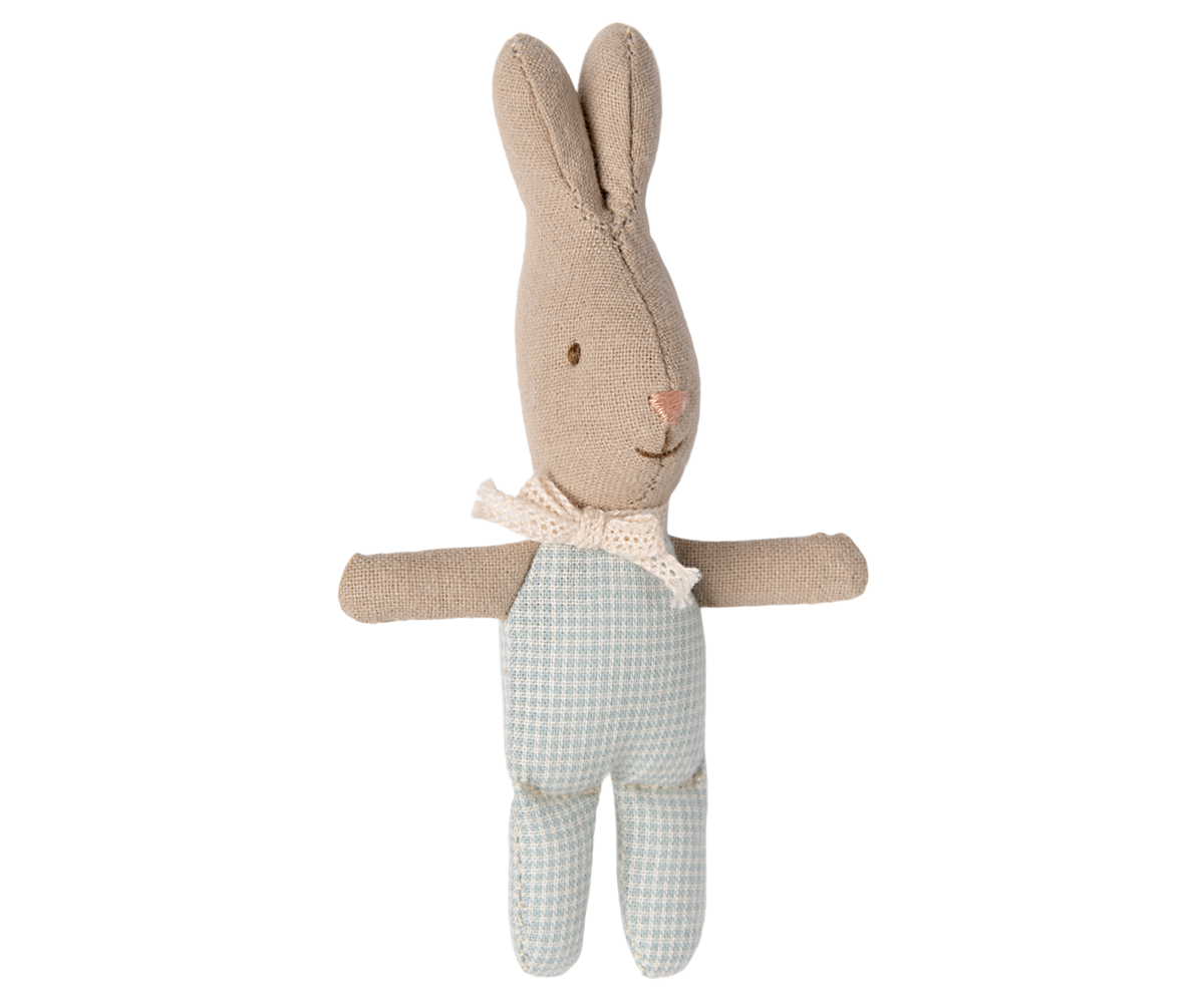 Rabbit, My - Light blue check