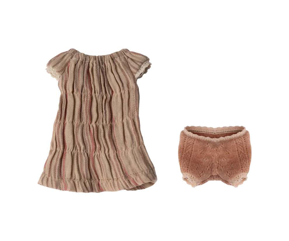 Dress and underwear. Size 1