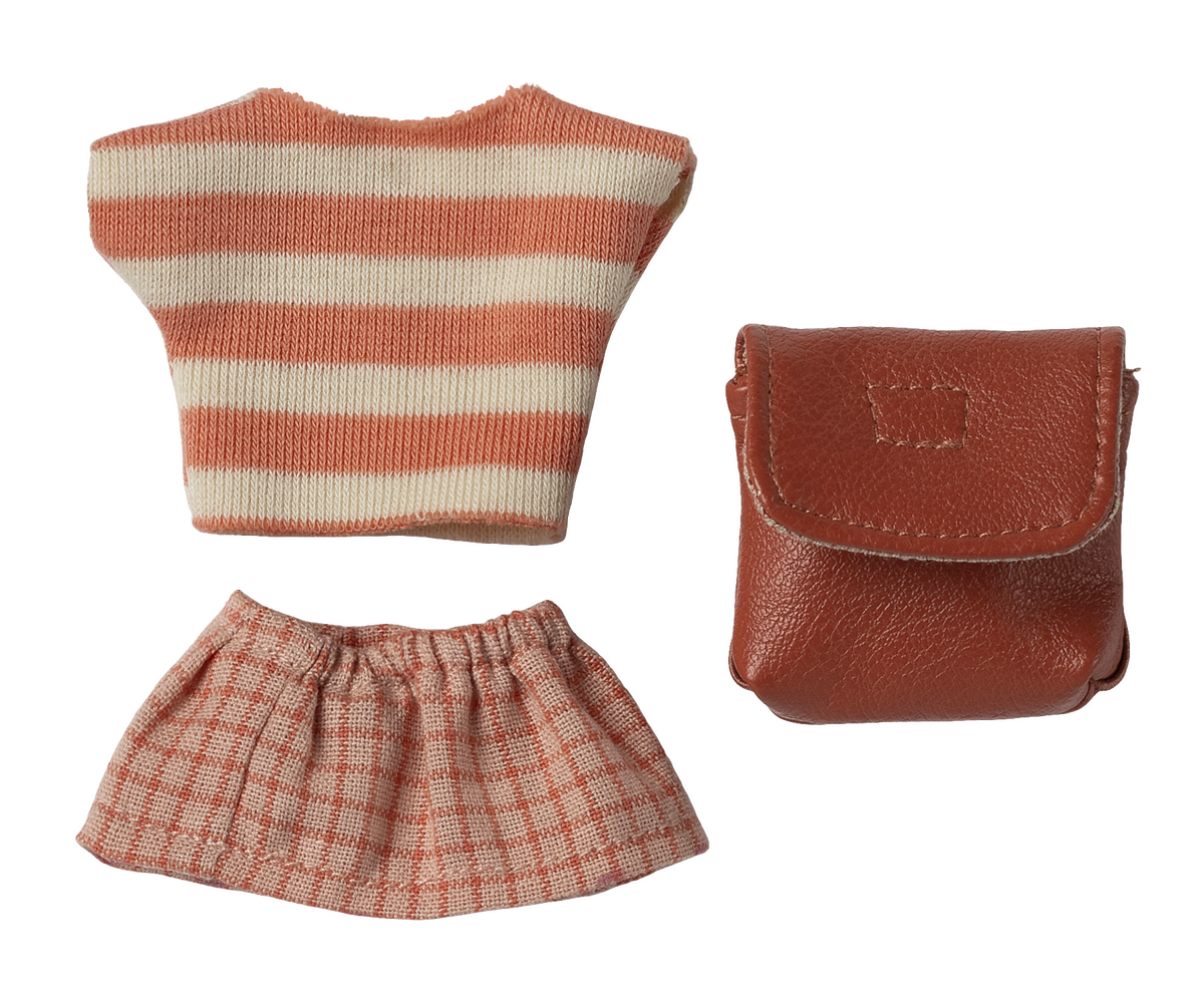 Clothes and bag