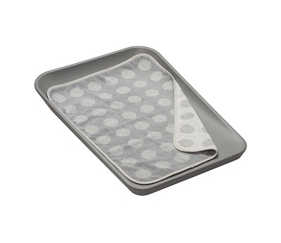 Topper til puslepude. Organic. Cool grey