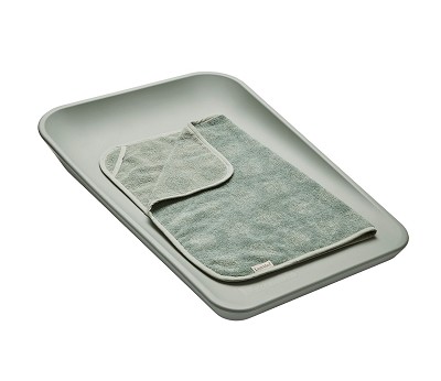 Topper til puslepude. Organic. Sage Green